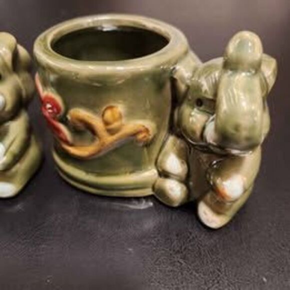 Vintage Elephant Mini Planters - Picture 3 of 5